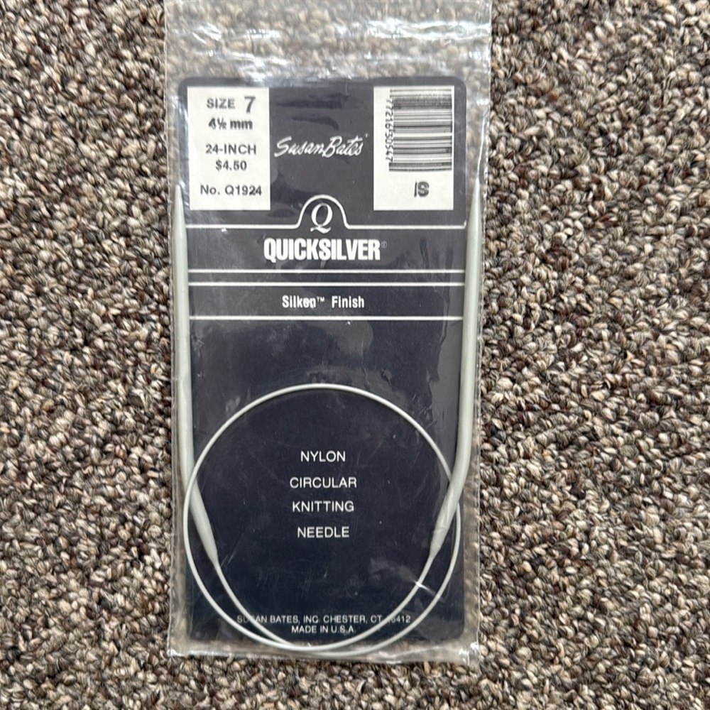 Susan Bates QuickSilver 24" Circular Knitting Needles